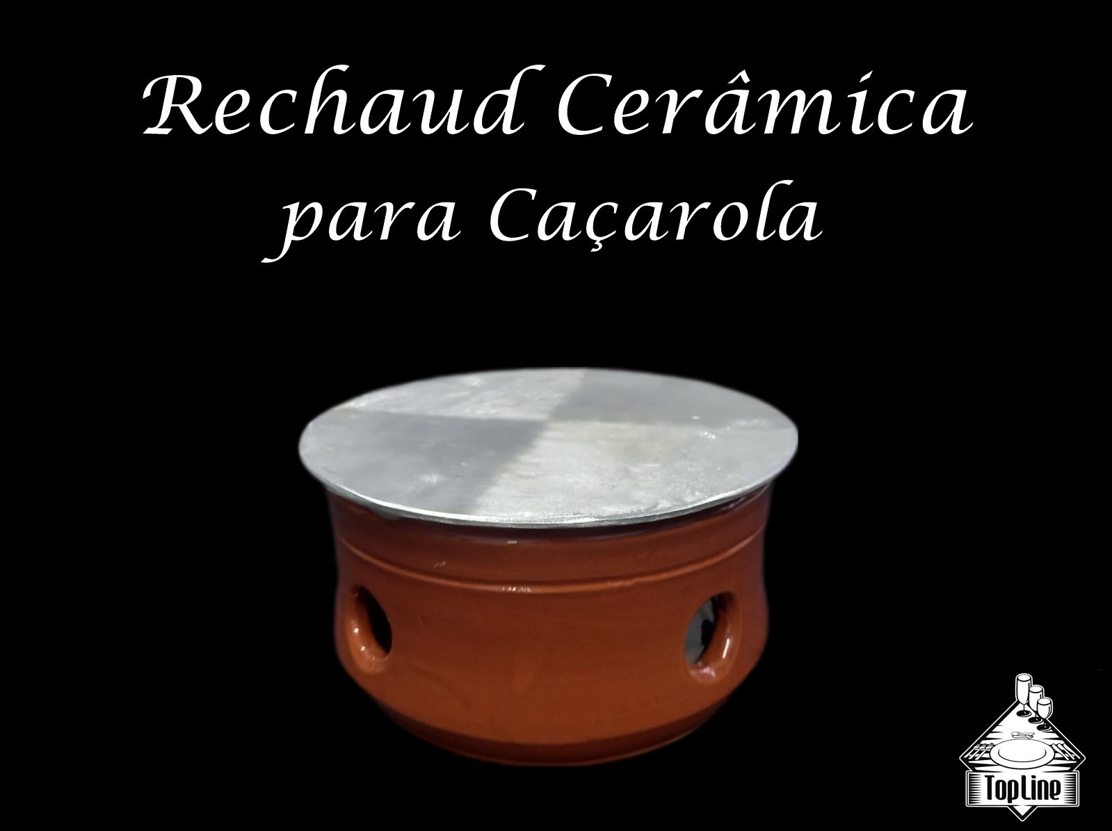 Rechaud CERÂMICA - GG - Com chapa difusora 26,5cm