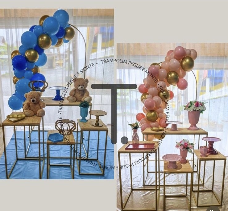 Chá de bebê clean (rose ou azul)