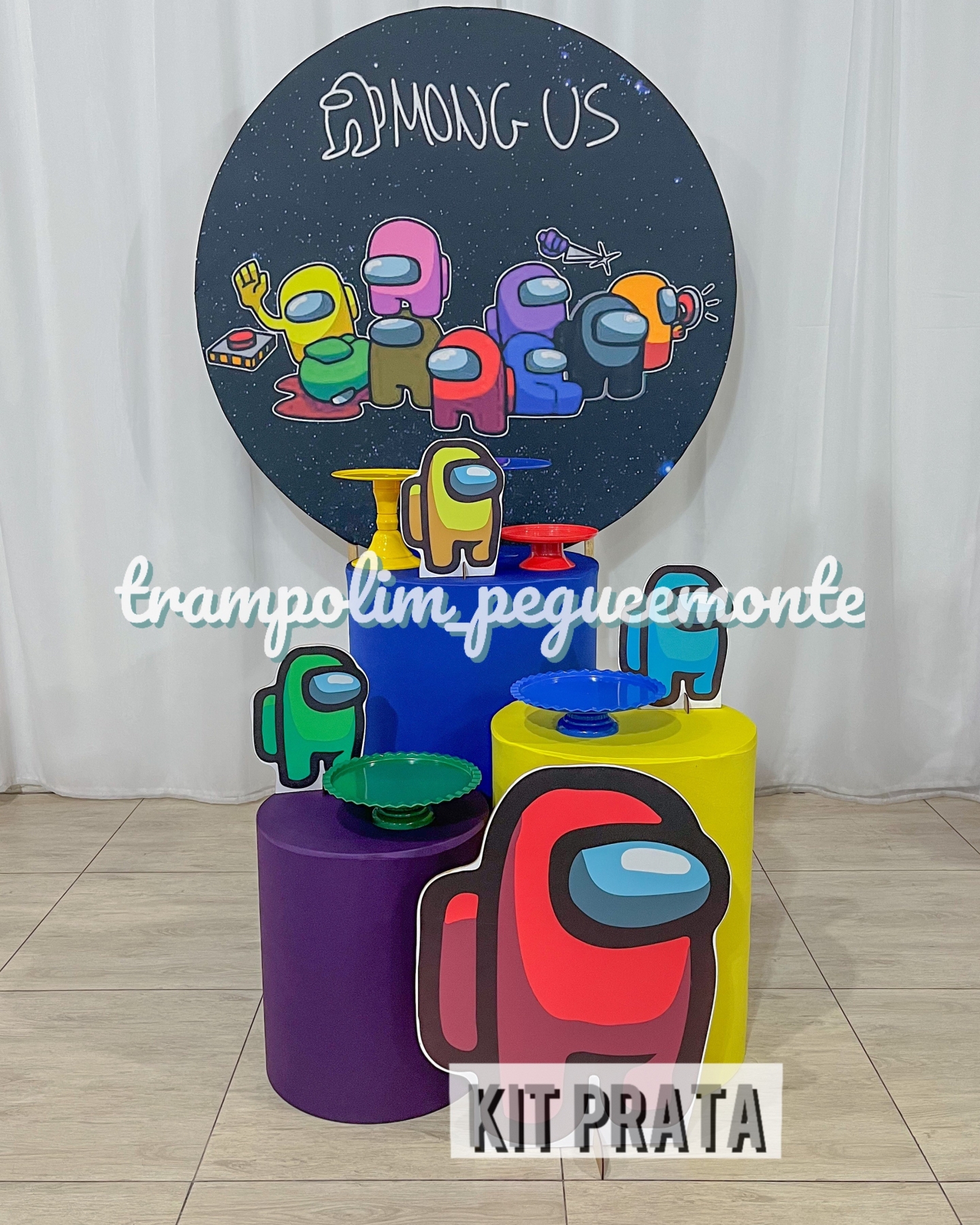 Amoung Us kit prata 