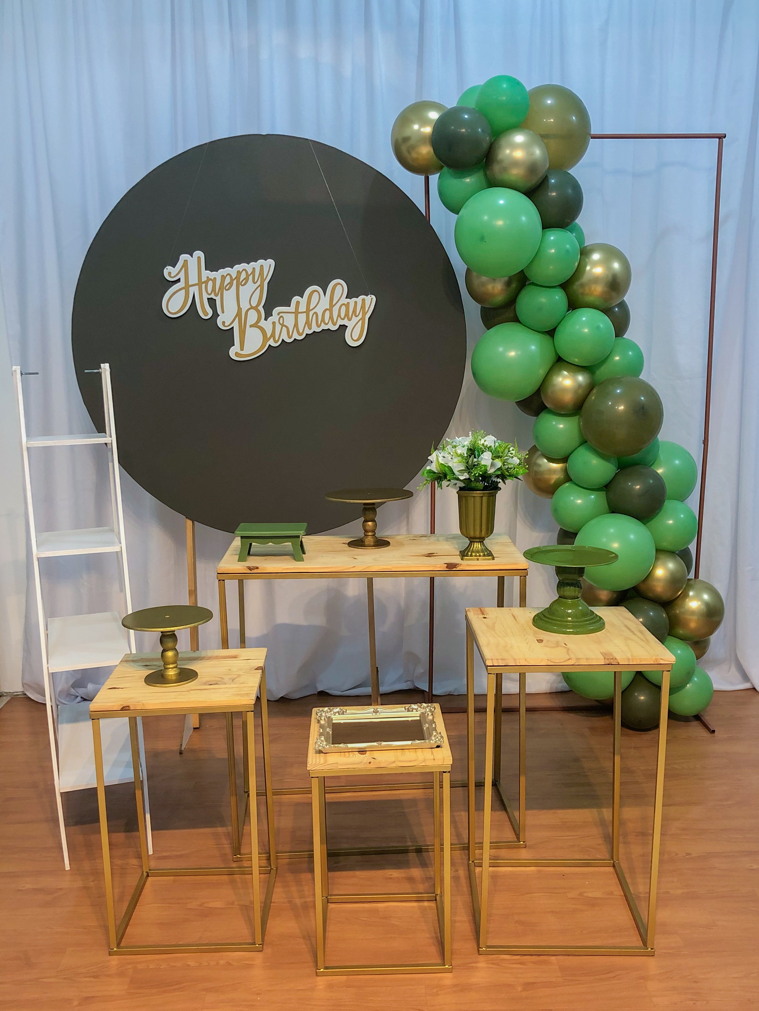 Adulto masculino tons verde 