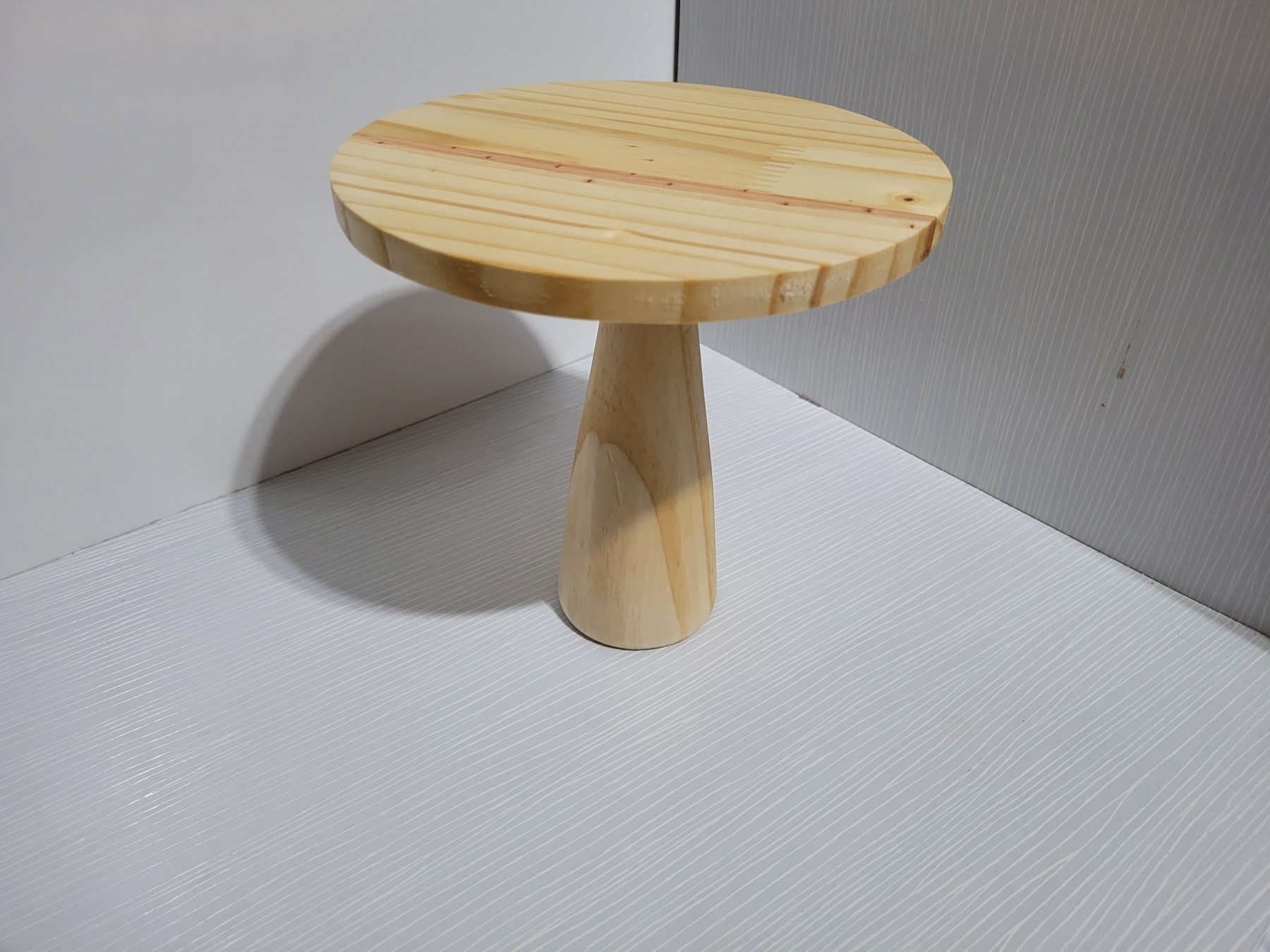 BOLEIRA COGUMELO EM PINUS NATURAL G