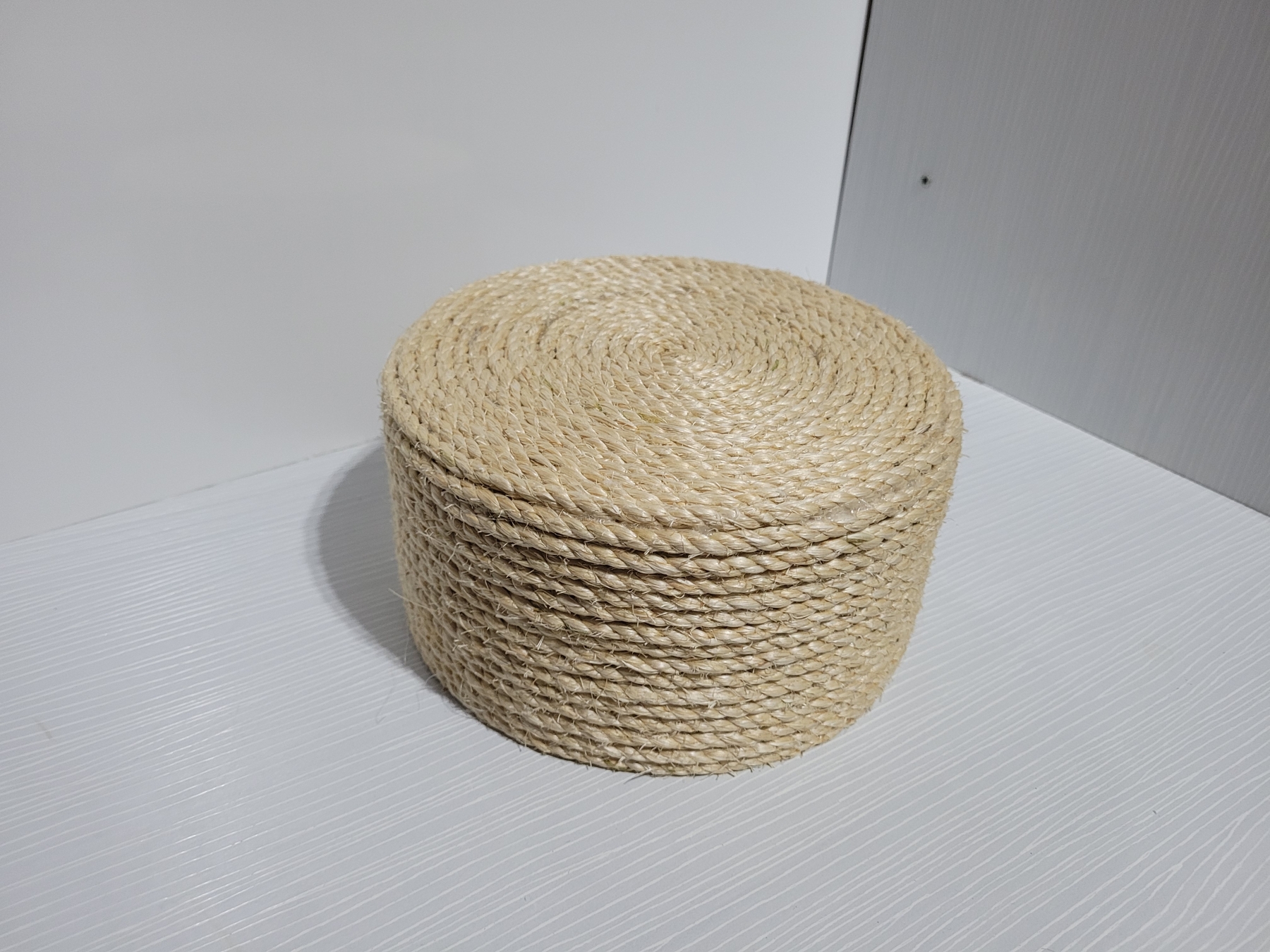 CAIXA DE ALTURA EM CORDA DE SISAL G