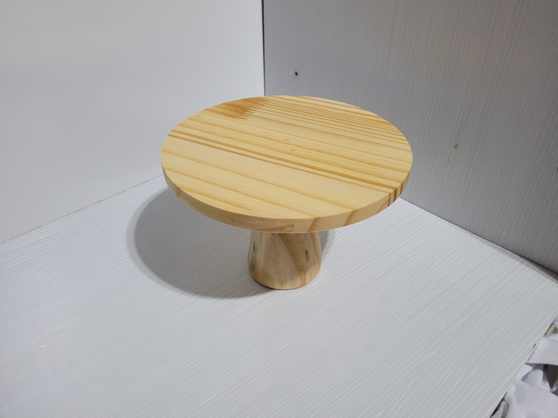 BOLEIRA COGUMELO EM PINUS NATURAL P