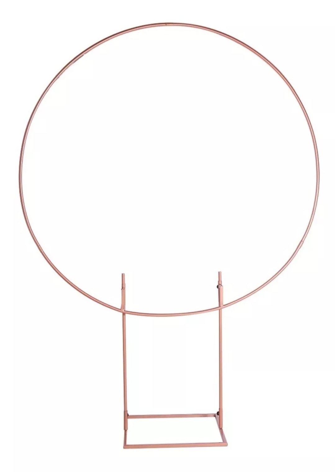 PAINEL REDONDO FERRO ROSE 1,5M